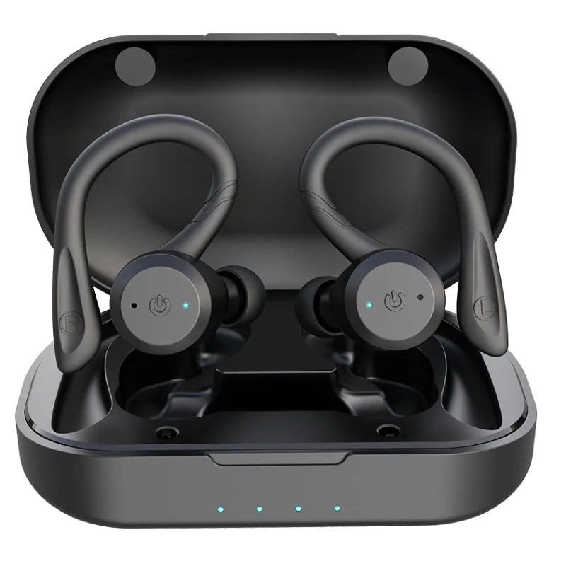 20 Hours Play Time Swimming Waterproof Bluetooth Earphone Dual...